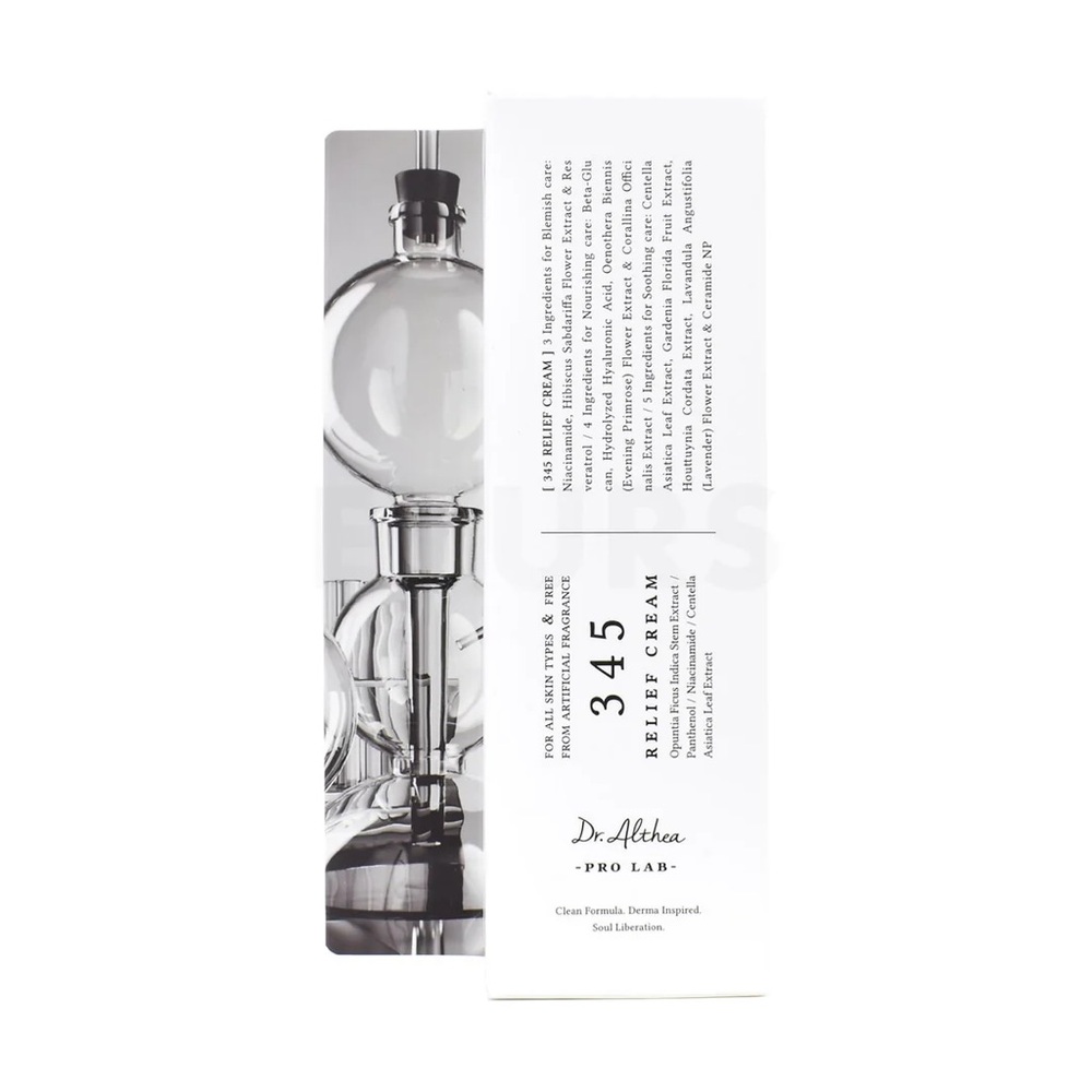 345 Relief Cream — White Soothing Skincare